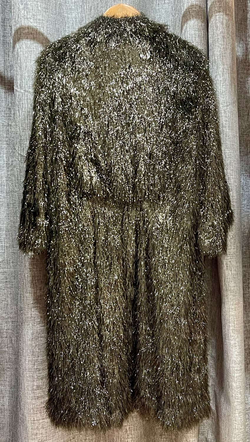 Dian von Furstenberg 쉬머 프린지 니트 롱가디건 /S 상품이미지5