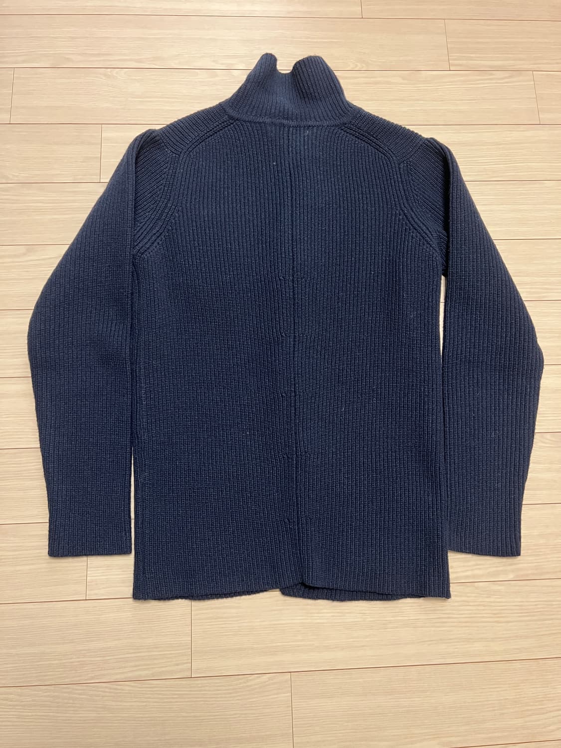 K516 울 니트 가디건 네이비 / L / 클래식 버튼 가디건  상품이미지2