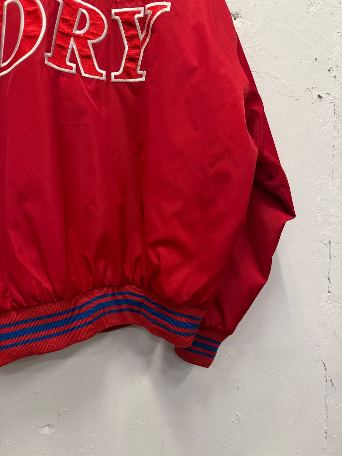L) SUPER DRY Varsity Nylon Jacket 상품이미지3