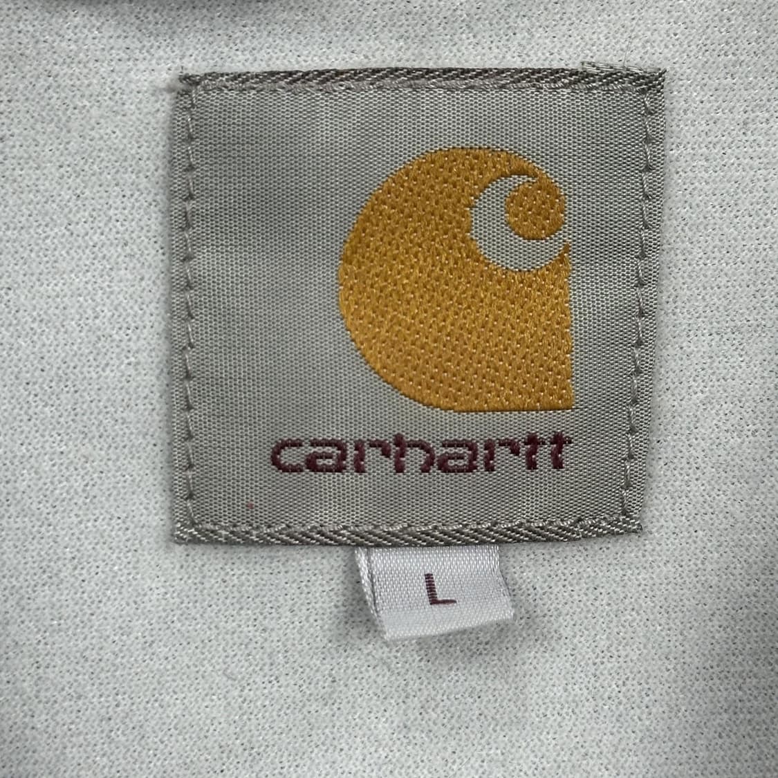 (크랙존재) 칼하트 wip 성조기 프린팅 코치자켓 블랙 L 상품이미지7