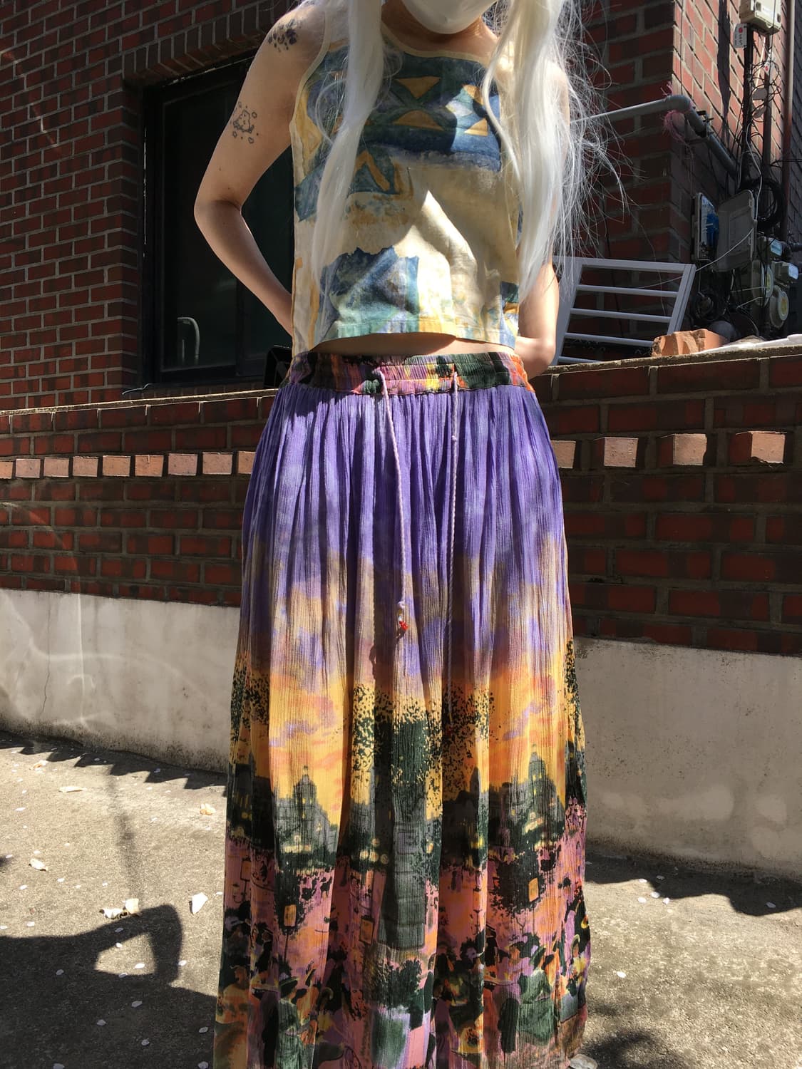 선셋 슬리브리스 상품이미지2