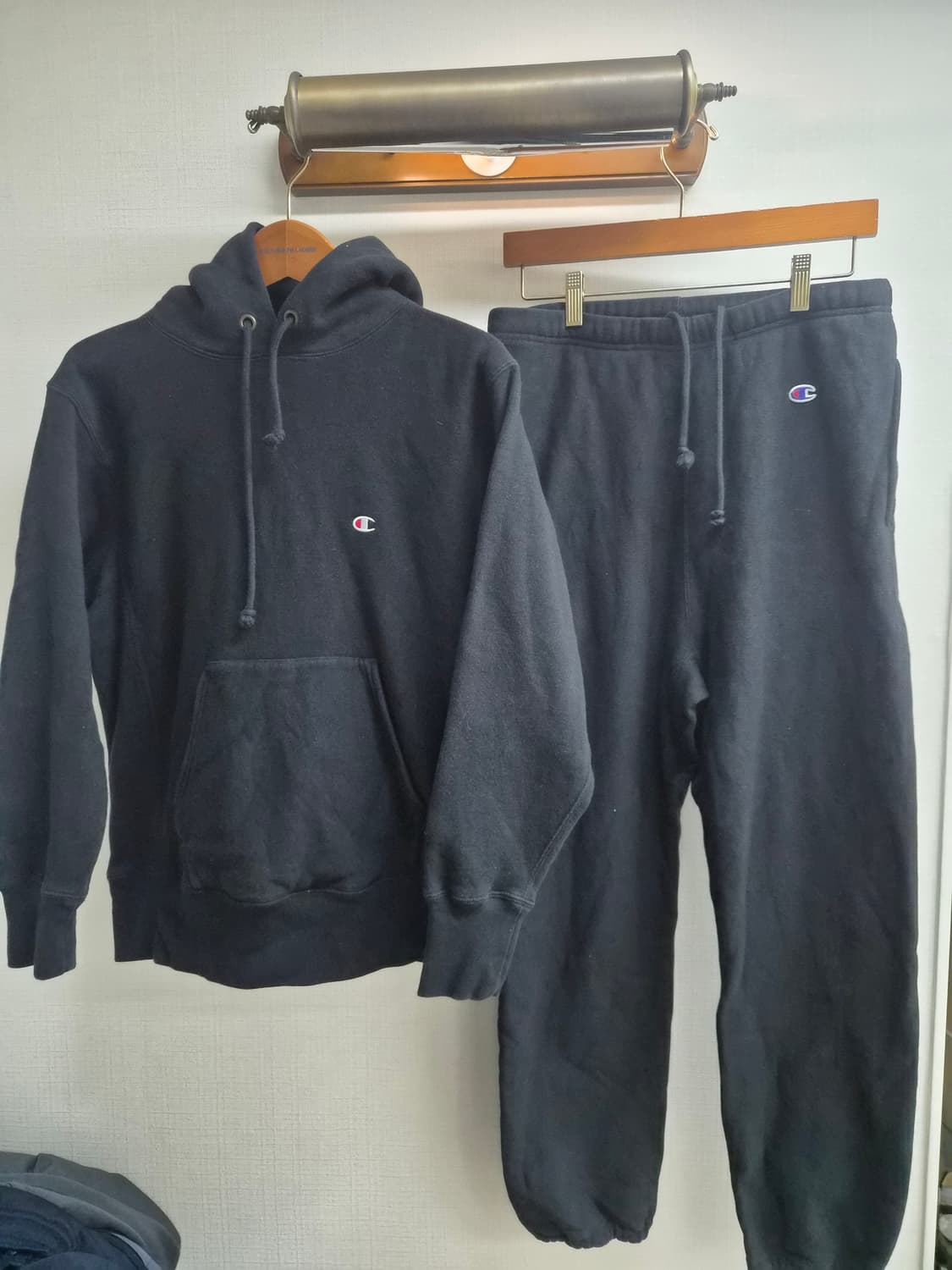 M/L) 챔피온 리버스위브 셋업 팝니다 상품이미지1