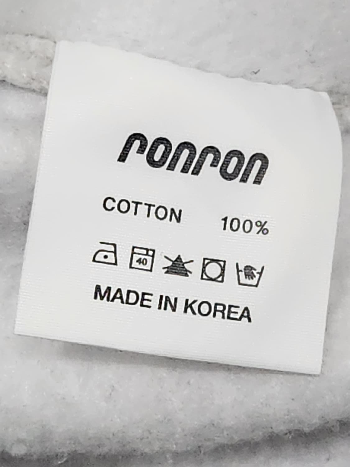 론론 반집업 크롭 기모 맨투맨  F  상품이미지8