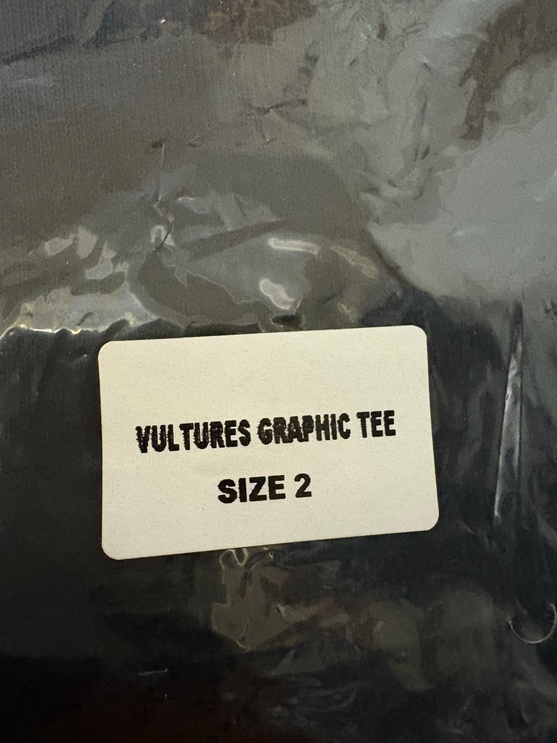 이지 벌처스 박스 티셔츠 블랙 (벌처스 리스닝 익스피리언스 코리아) 상품이미지2