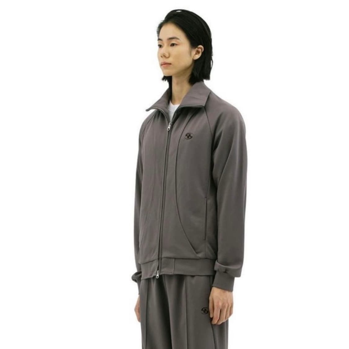 산산기어 22fw 투웨이 트랙자켓 브라운 상품이미지1