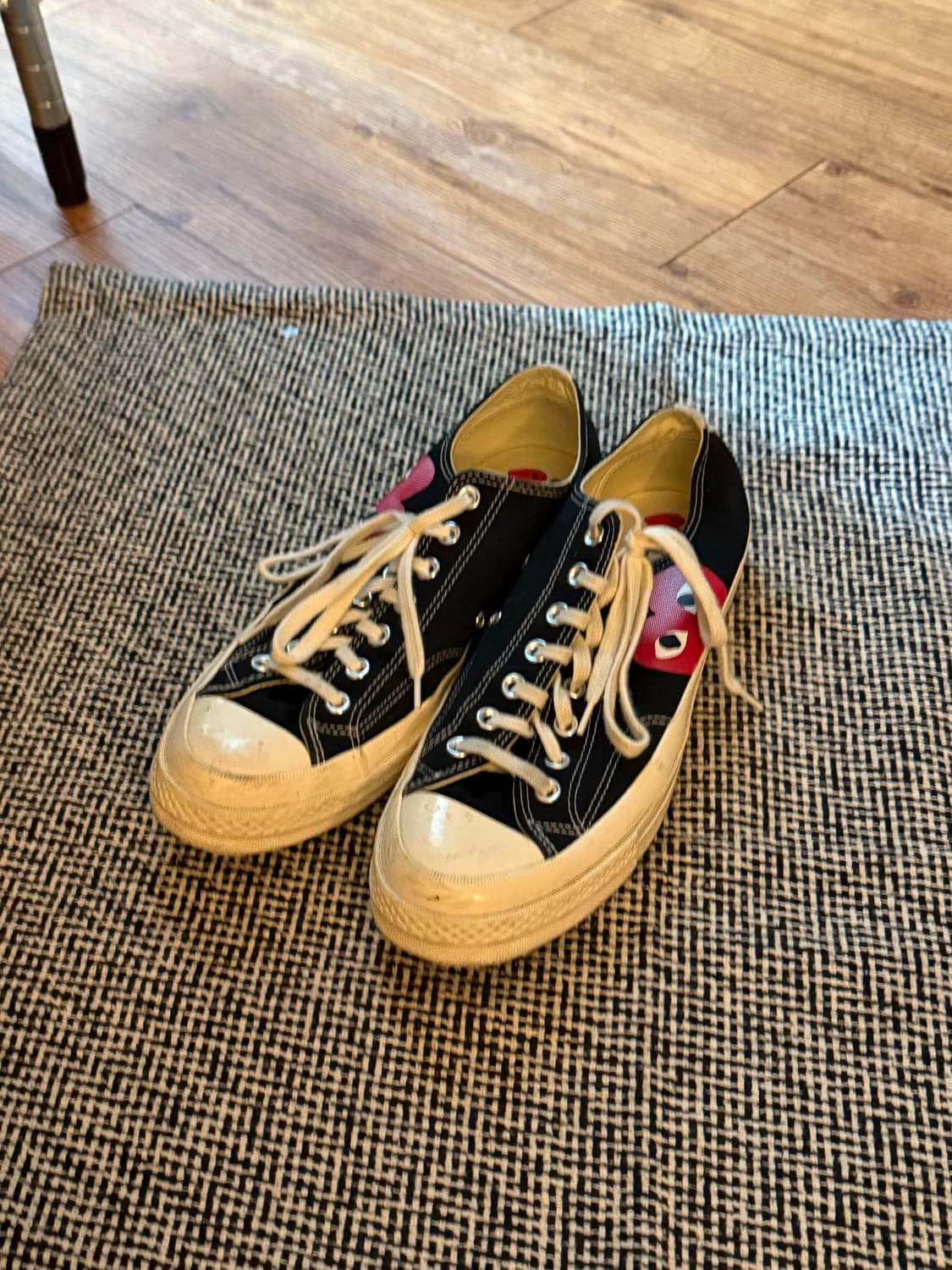 컨버스x꼼데가르송 척 70 블랙 285 상품이미지1