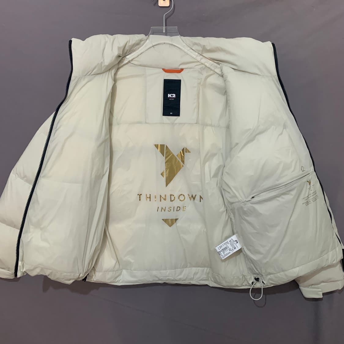 85 K2 수지 씬에어 ACE 구스다운 거위털 패딩 상품이미지4