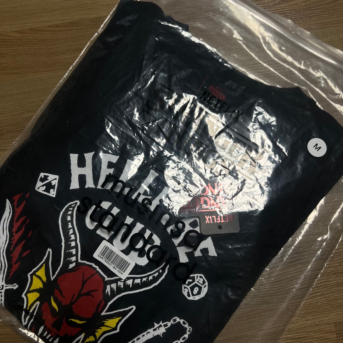 기묘한이야기 스띵 헬파이어 클럽 티셔츠 HELLFIRE CLUB 상품이미지3