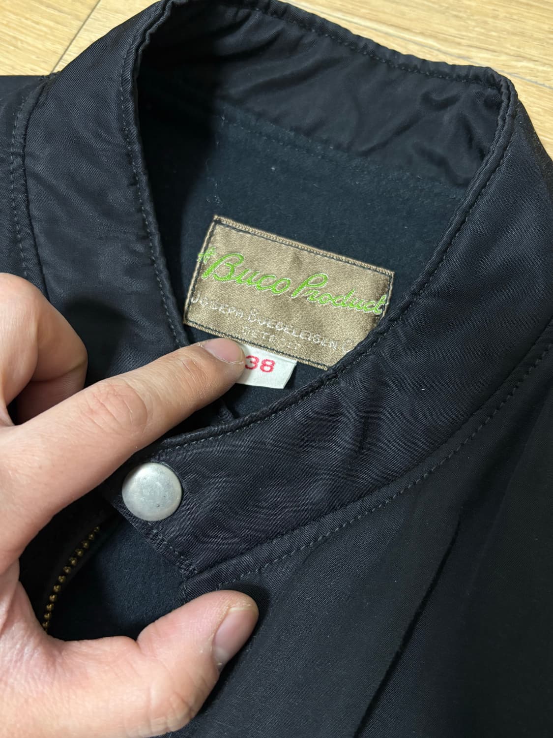 (38)리얼맥코이 부코 j-57 모터사이클 새틴 자켓 상품이미지2