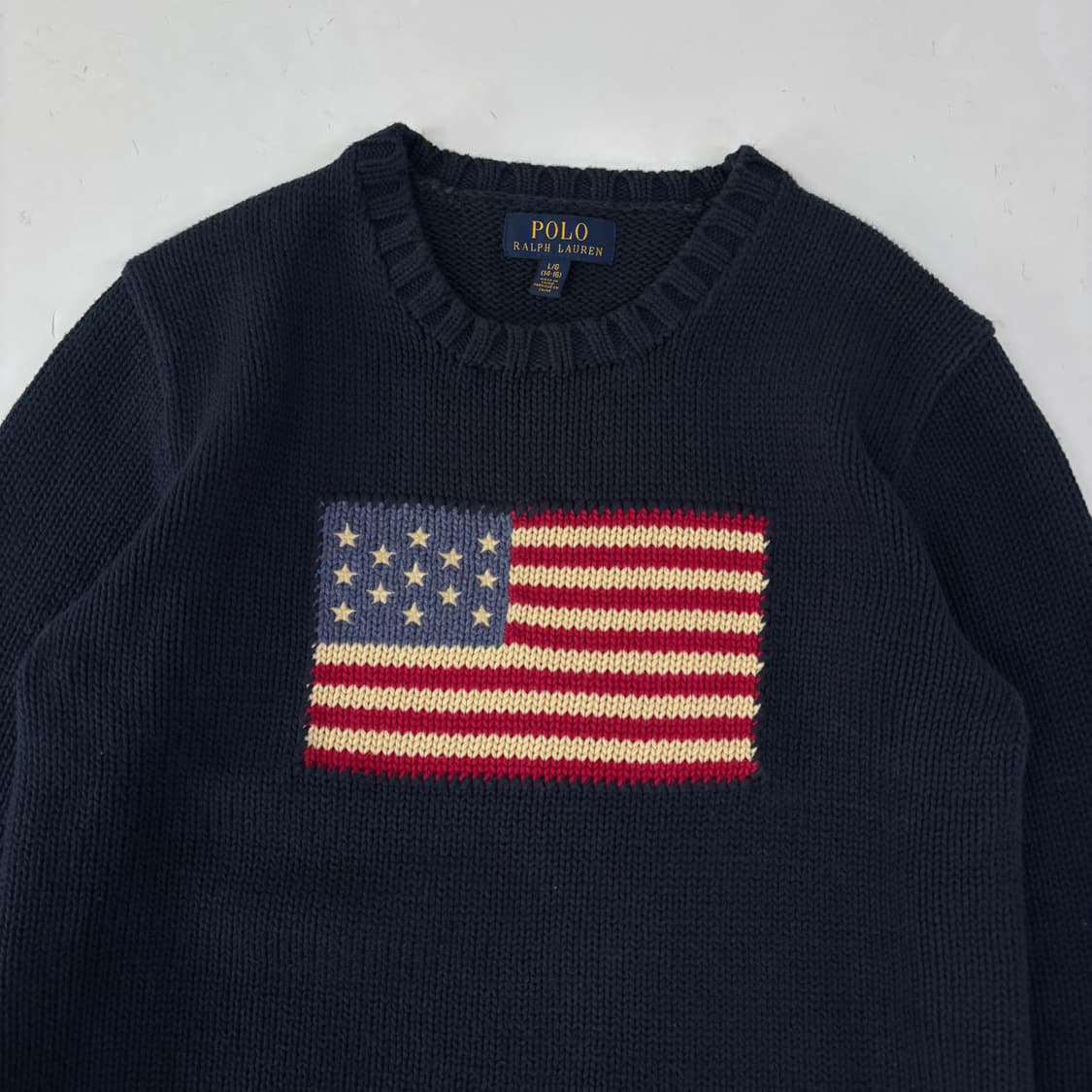 폴로 성조기 니트  상품이미지4