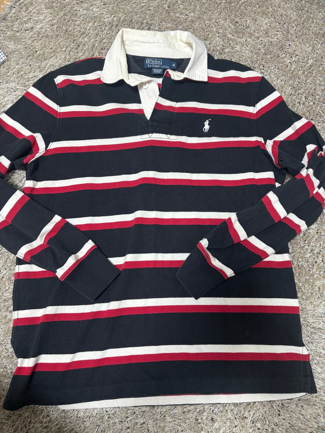 일본판 폴로 긴팔 카라티 95-100 상품이미지1