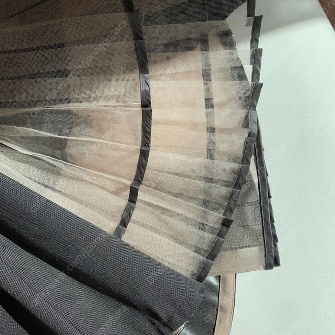 서쿠키 그레이 크레페 스커트 s 새상품 상품이미지2