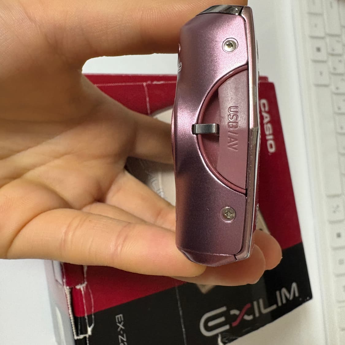 카시오 엑슬림 z2300 핑크 풀박 casio exilim z2300 상품이미지5