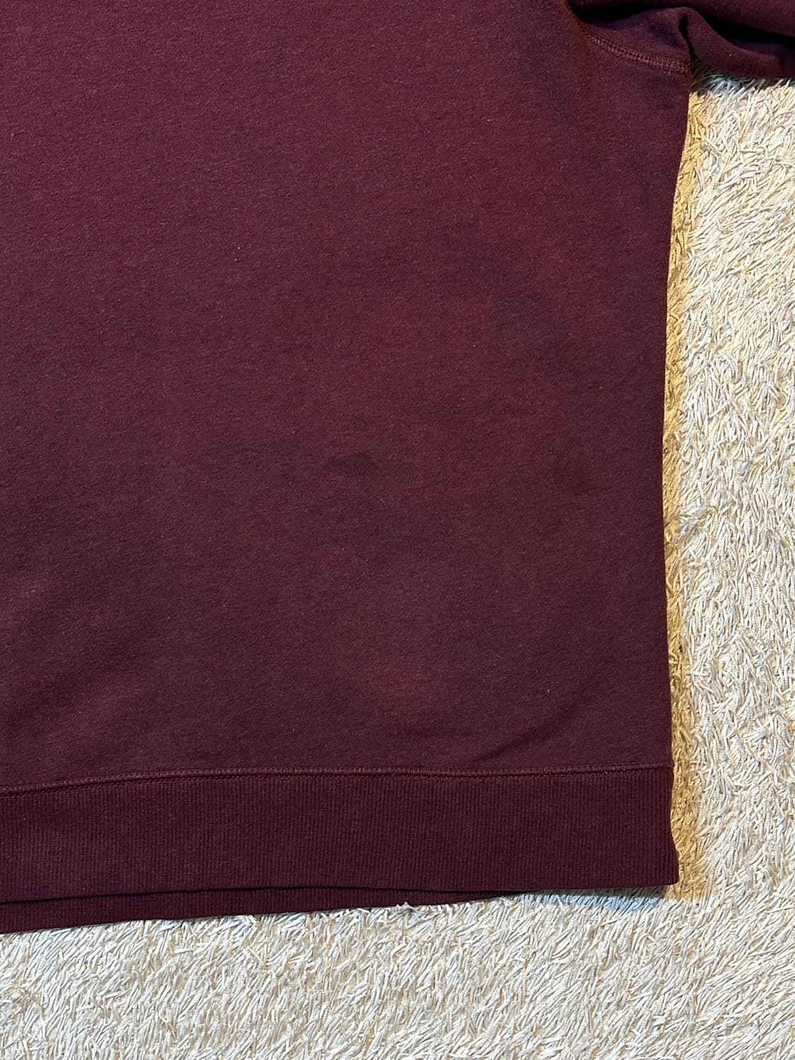 나이키 NIKE 스우시 후드티 버건디 상품이미지4