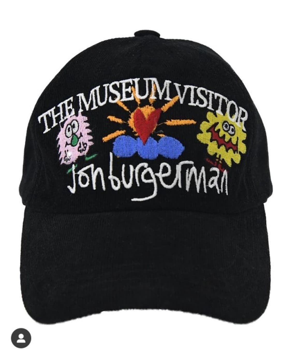 더뮤지엄비지터 존버거맨 볼캡 팝니다!! 상품이미지1