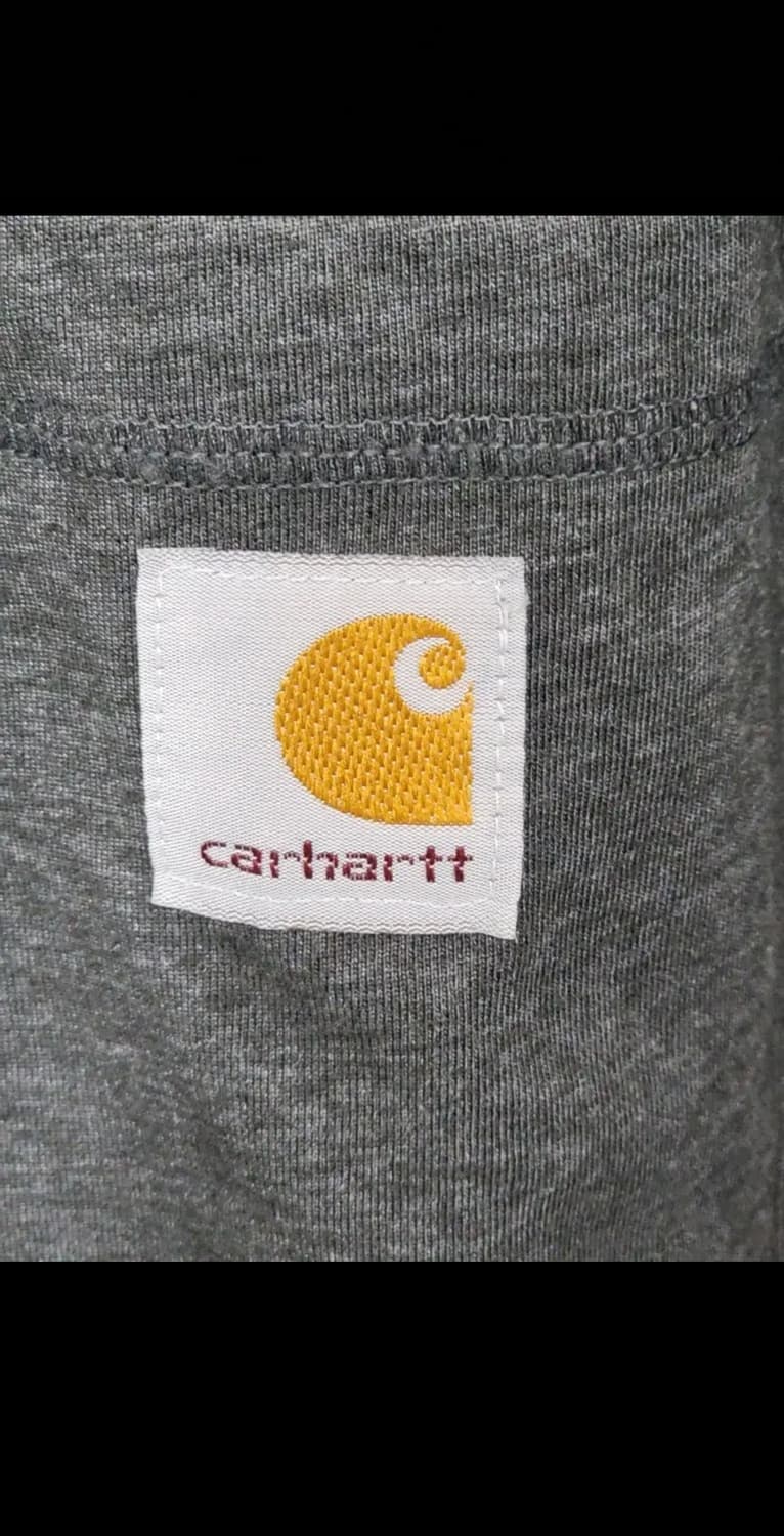 (5XL) 칼하트 포켓 반팔티 차콜 빅사이즈 티셔츠 아메카지  상품이미지4