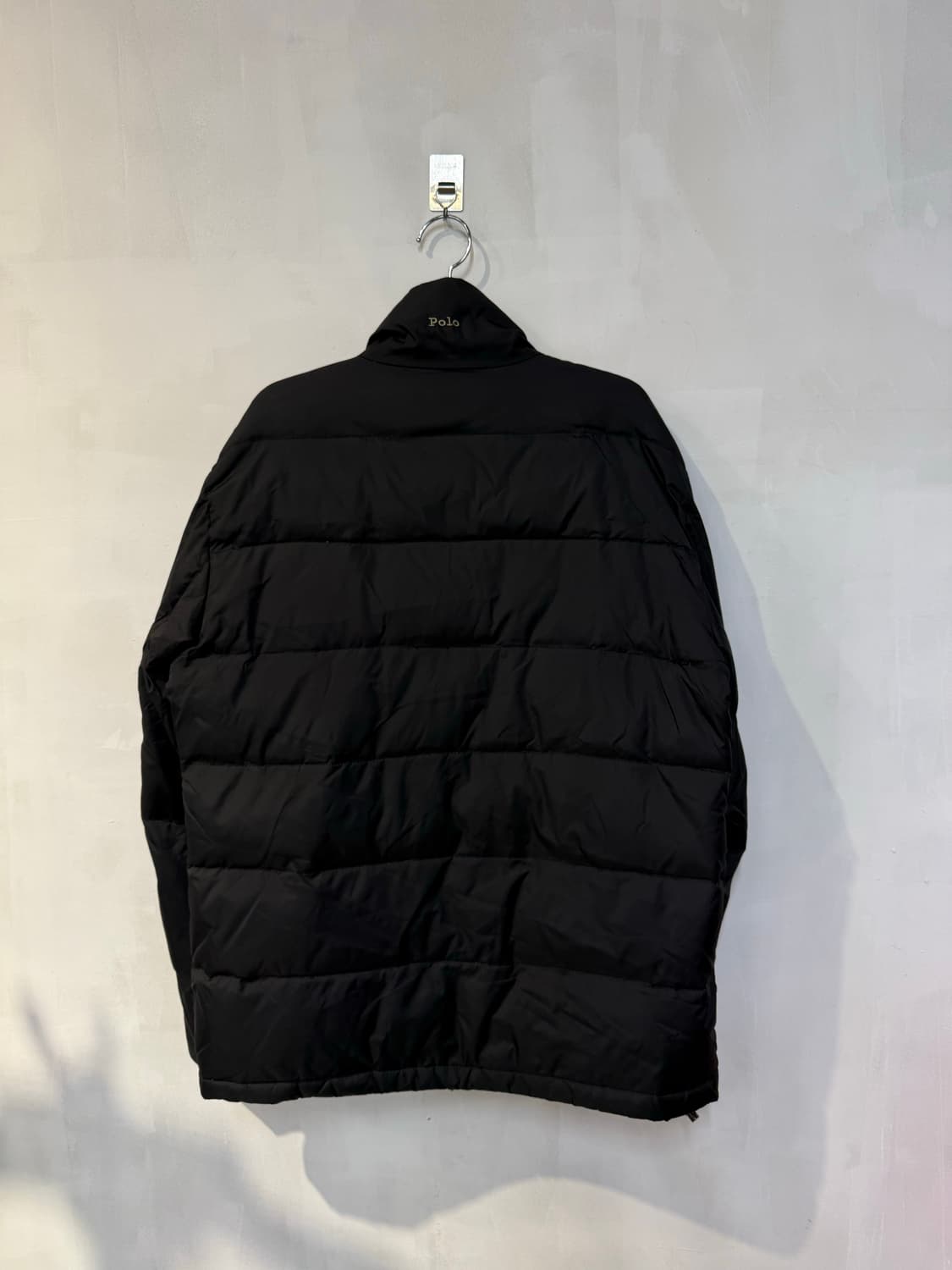폴로 블랙 덕다운 패딩 상품이미지4