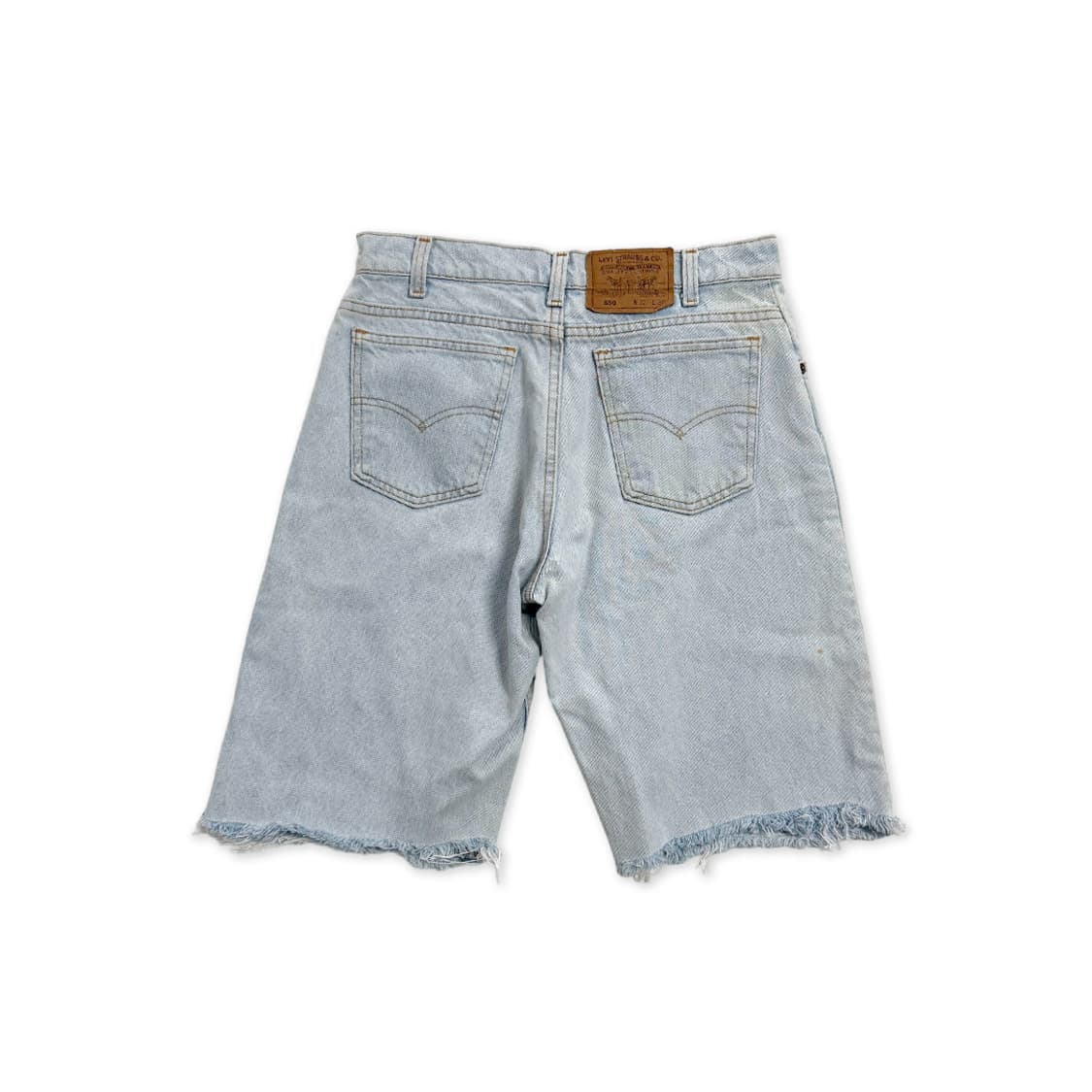 90s 리바이스 550 하프 데님 팬츠 상품이미지2