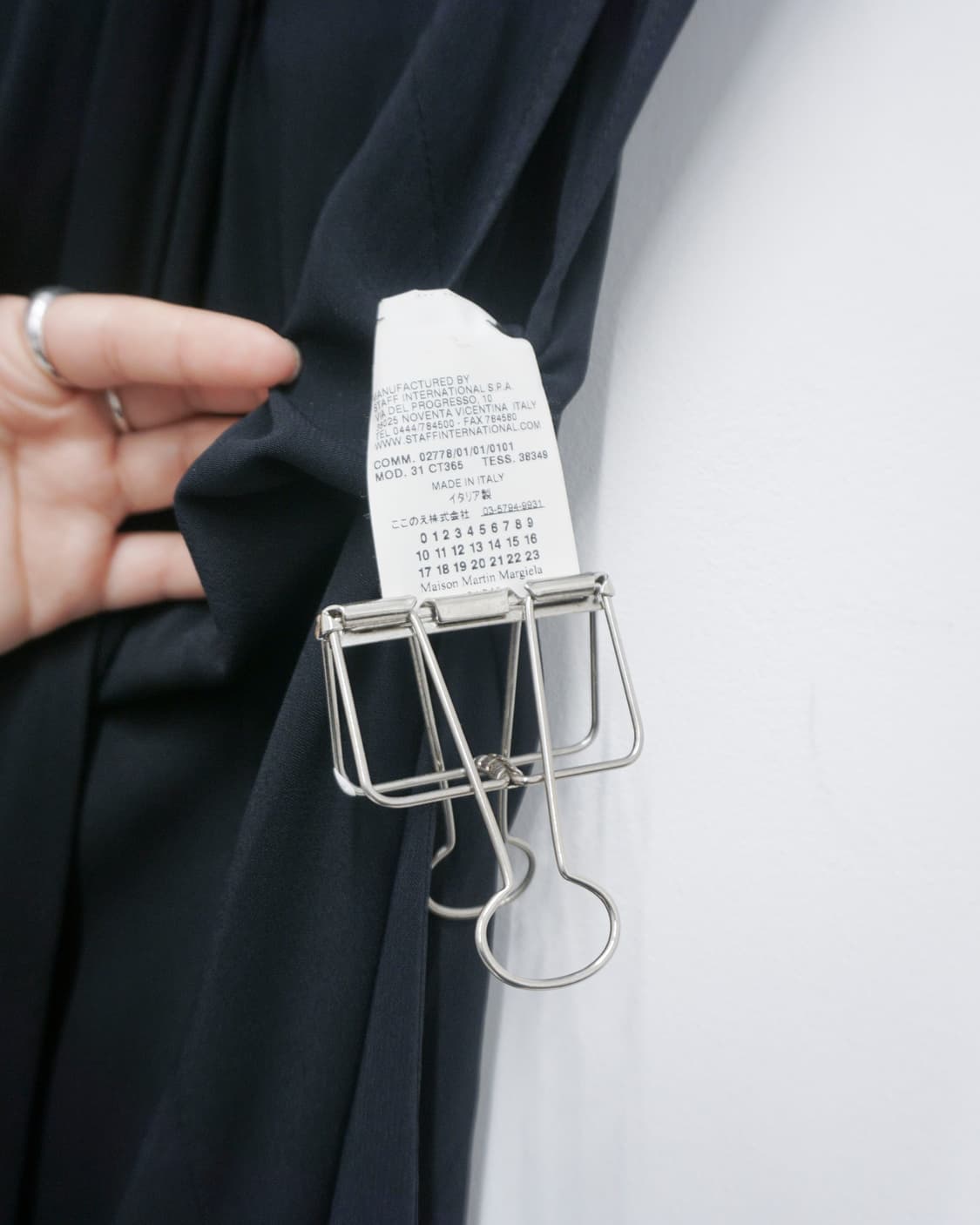 ‎MAISON MARGIELA Line 4 sheer dress 상품이미지6