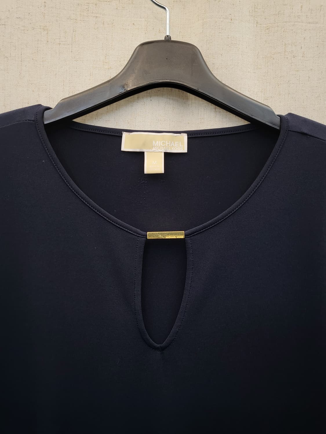 마이클코어스 네이비 블라우스 상품이미지3