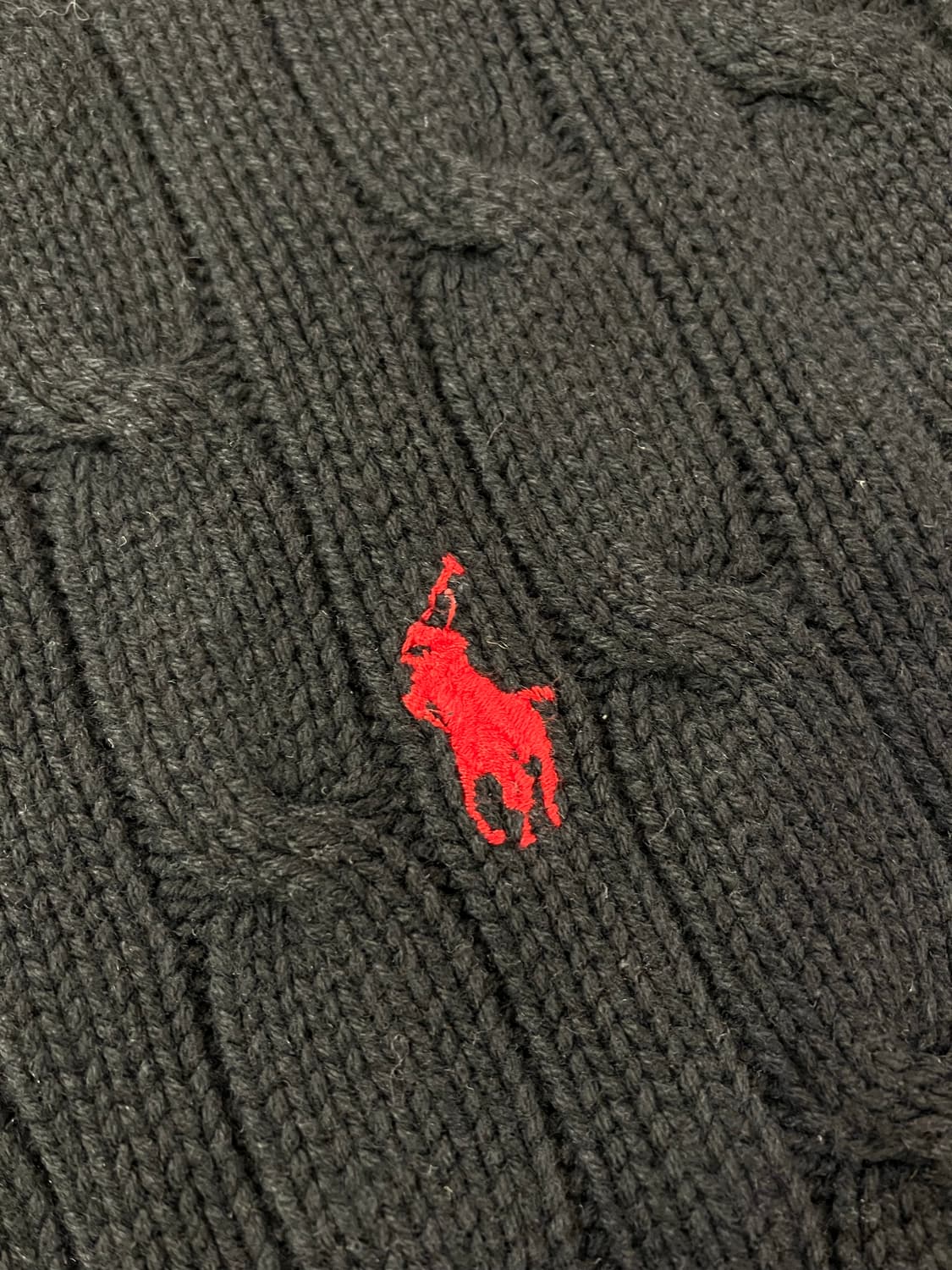 폴로 랄프로렌 꽈배기 니트 블랙 100   #csz1898 상품이미지4