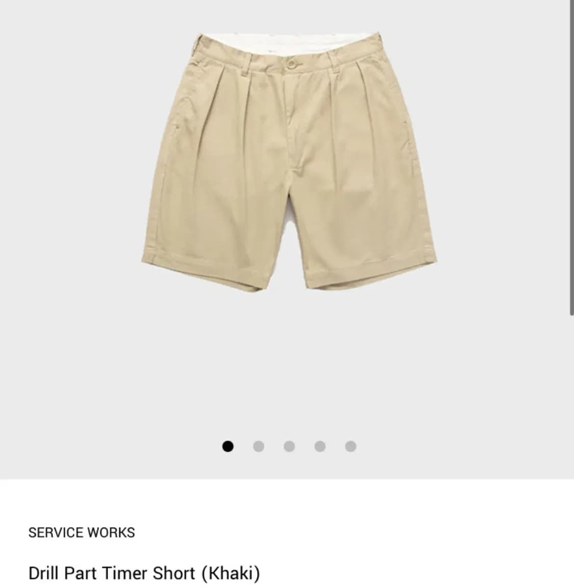 서비스웍스 반바지 m30-33 상품이미지1