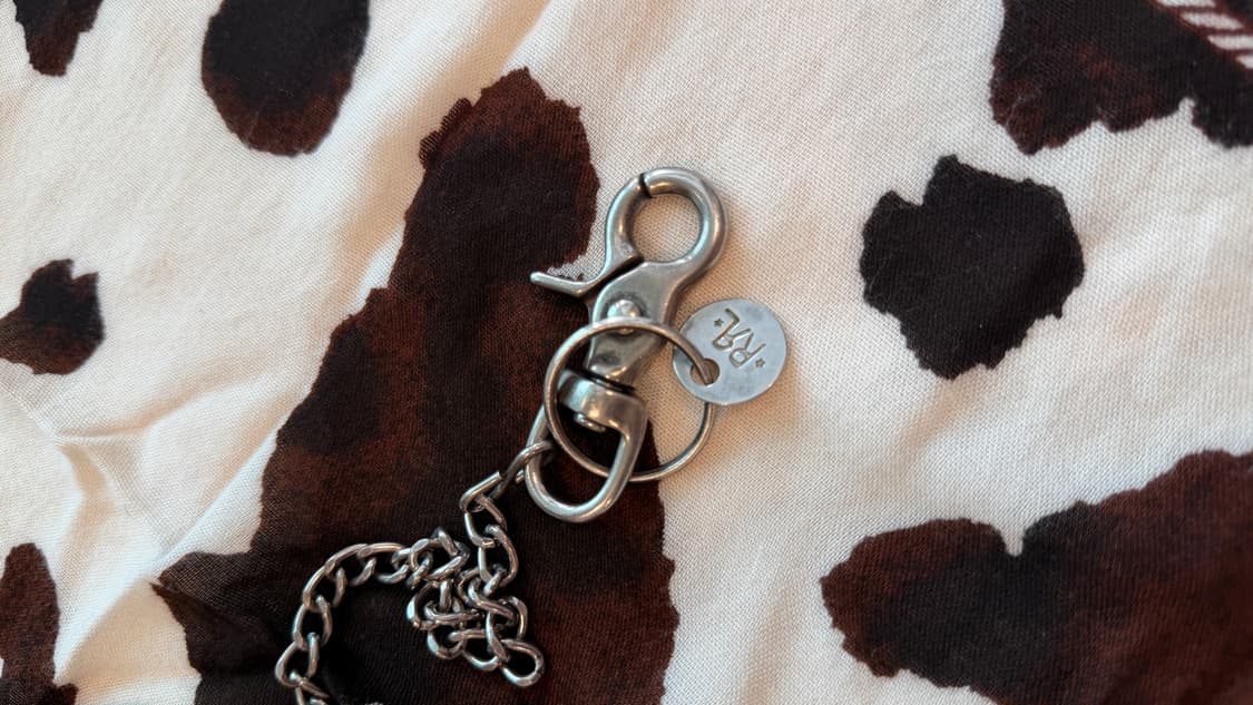 RRL 콘초 레더 체인 월렛 브라운 가죽 반지갑 더블알엘 상품이미지7