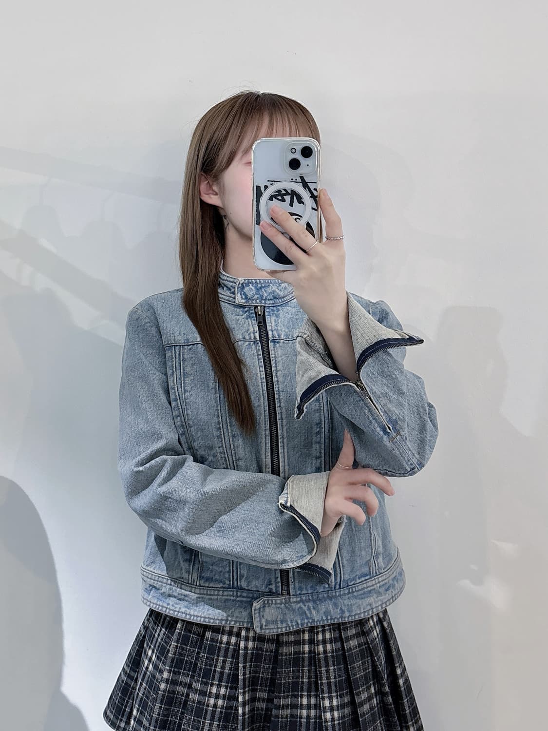 갭 논카라 라이더 데님 자켓 상품이미지1