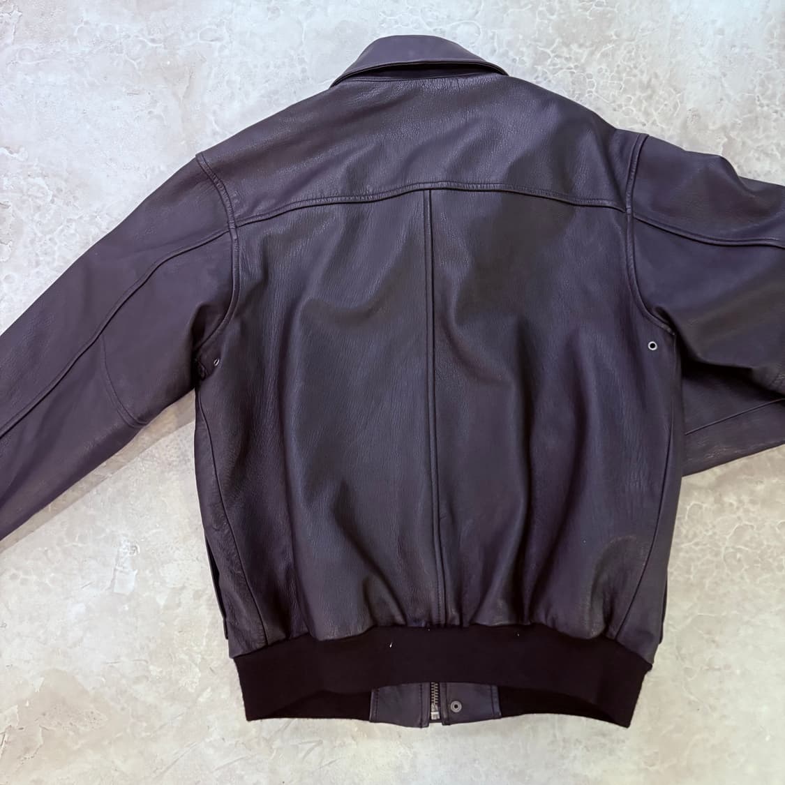 [L] LL BEAN 엘엘빈 A2 고트스킨 레더 자켓 상품이미지7