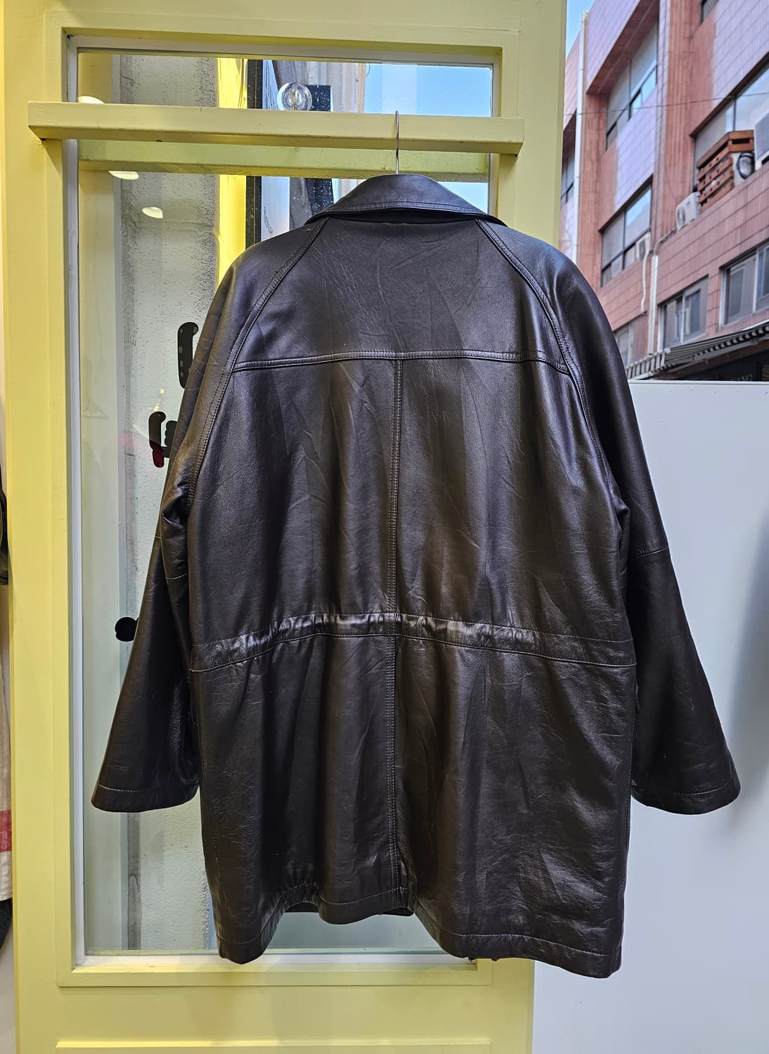 Italy 초코브라운 램스킨 자켓 상품이미지9