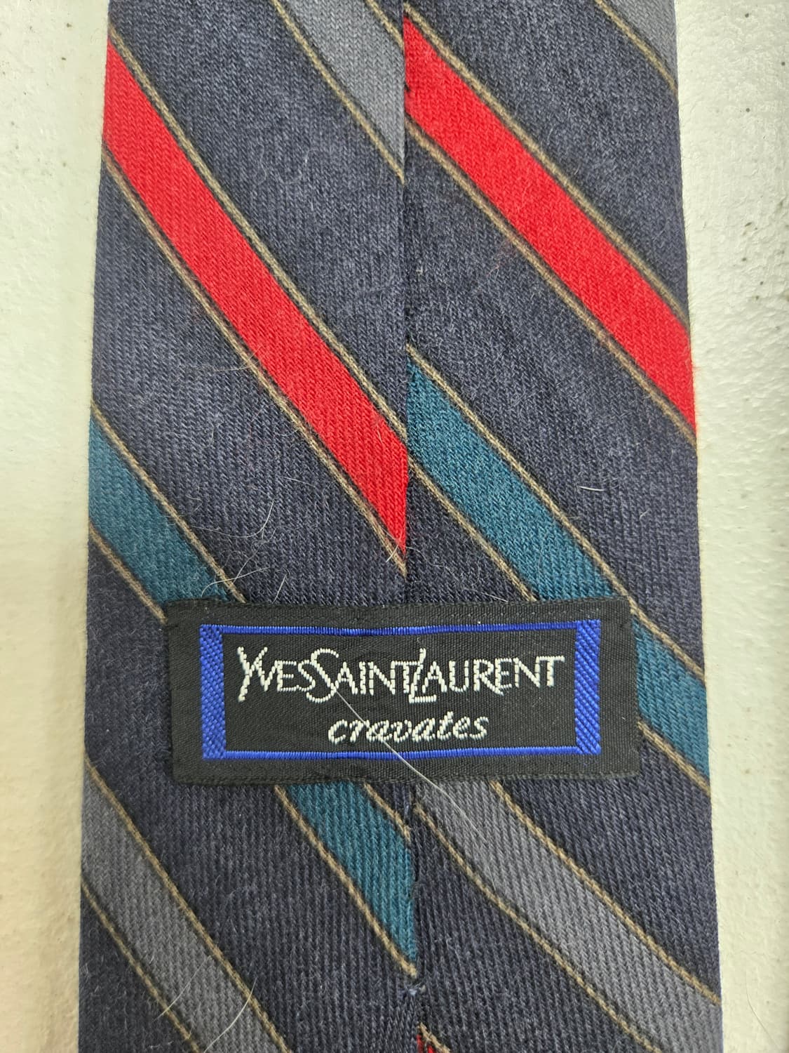 입생로랑 줄무늬 넥타이 남성용 상품이미지3