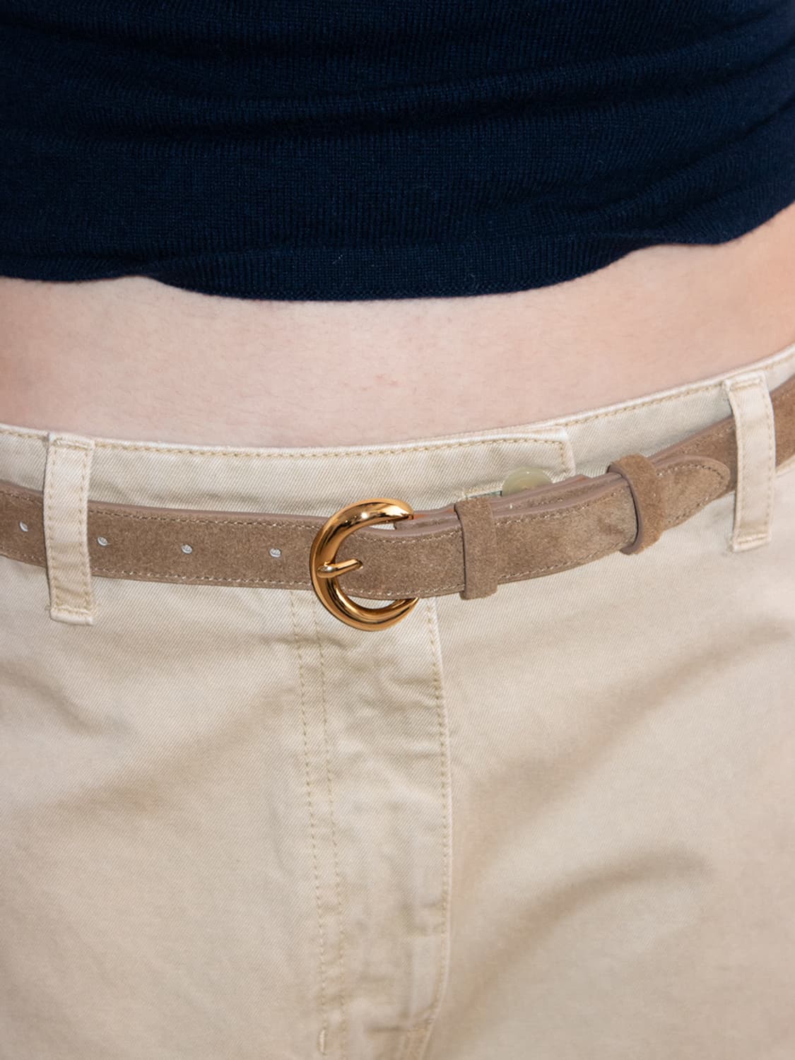 EHRE LEATHER BELT 에레 카멜 벨트 상품이미지1