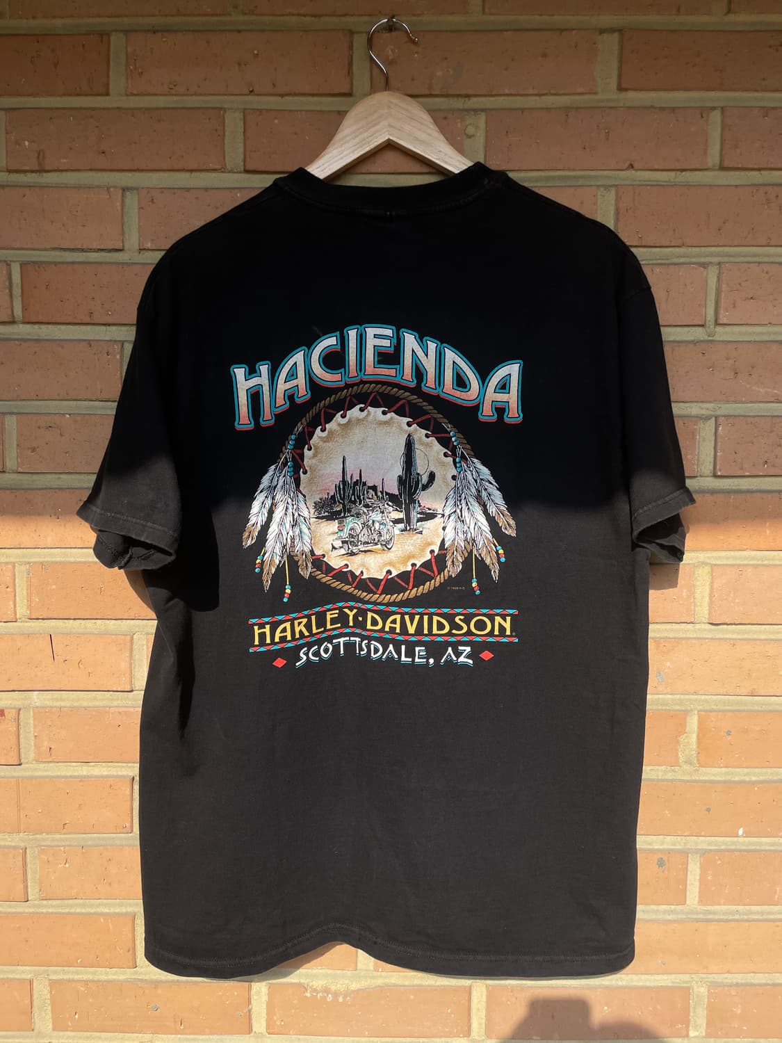 [XL] 90s made USA 할리데이비슨 숏 슬리브 반팔 티셔츠  상품이미지2