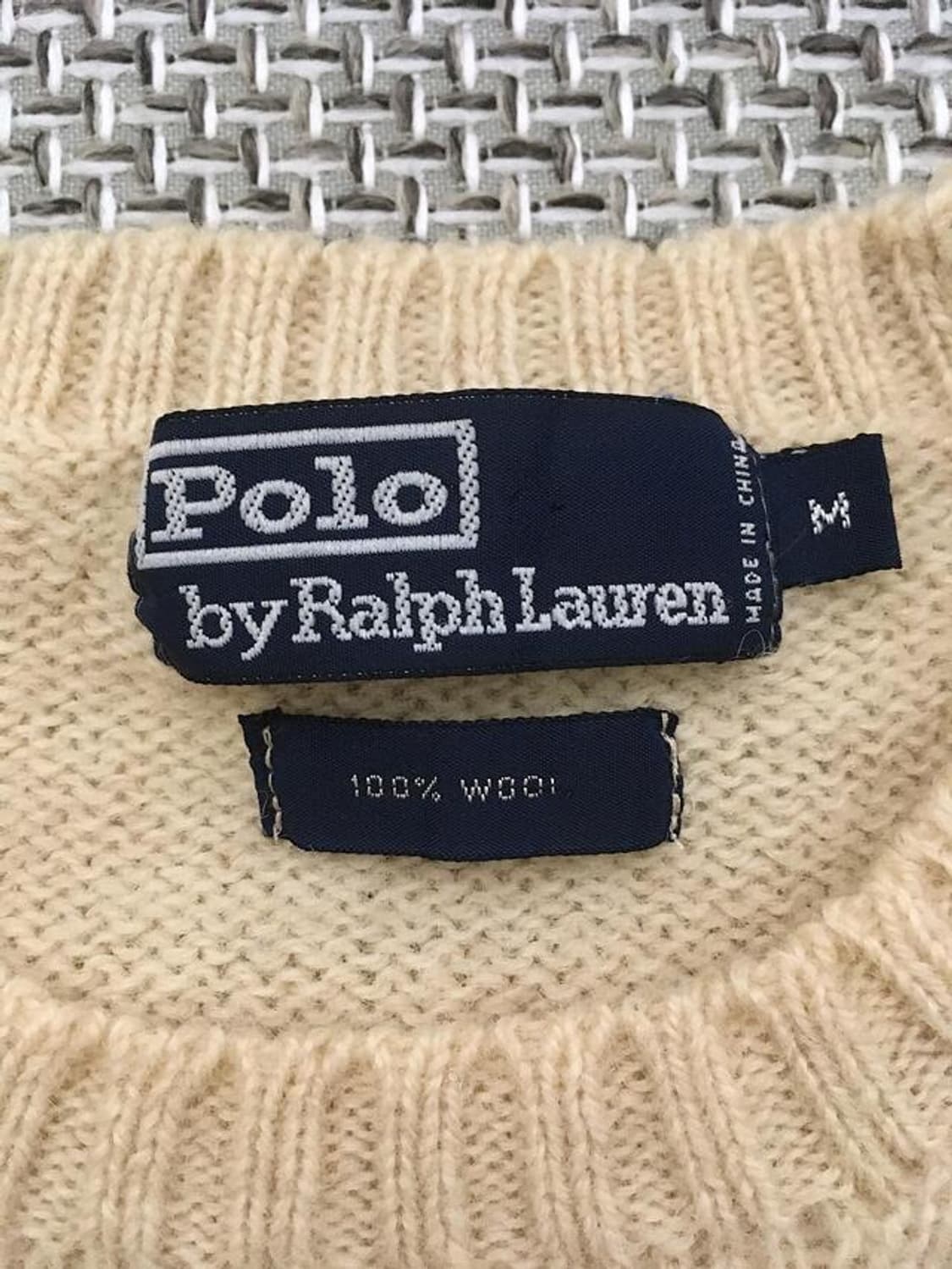 Polo bear wool 100% crewneck sweater 상품이미지2