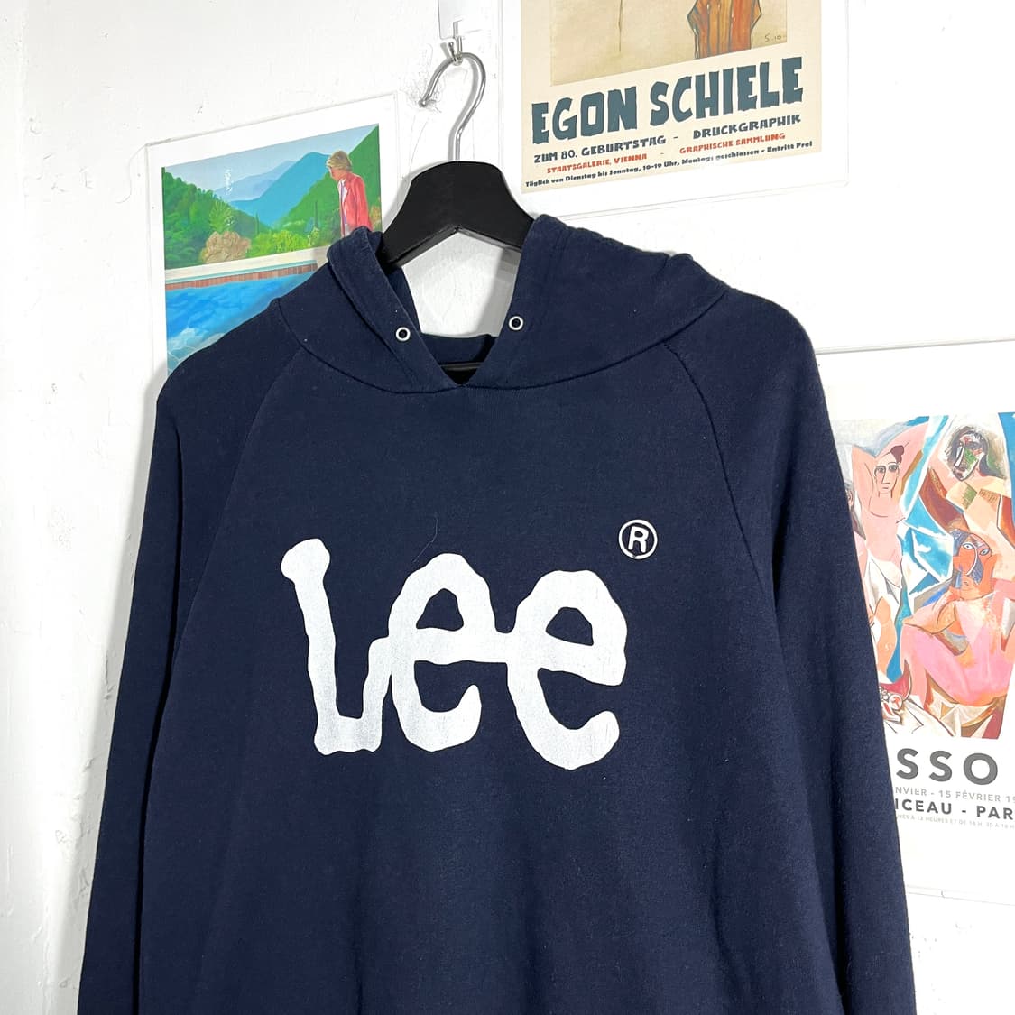Lee 빅로고 후드티 상품이미지3