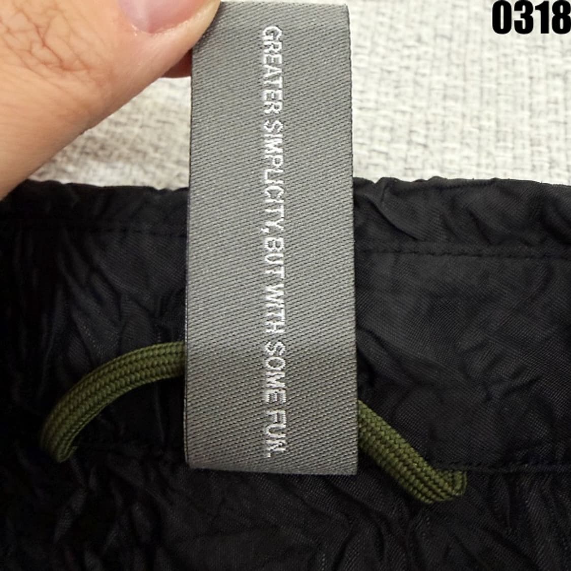 UNAFFECTED 크링클 텍스처 셔츠 L 0318 상품이미지7