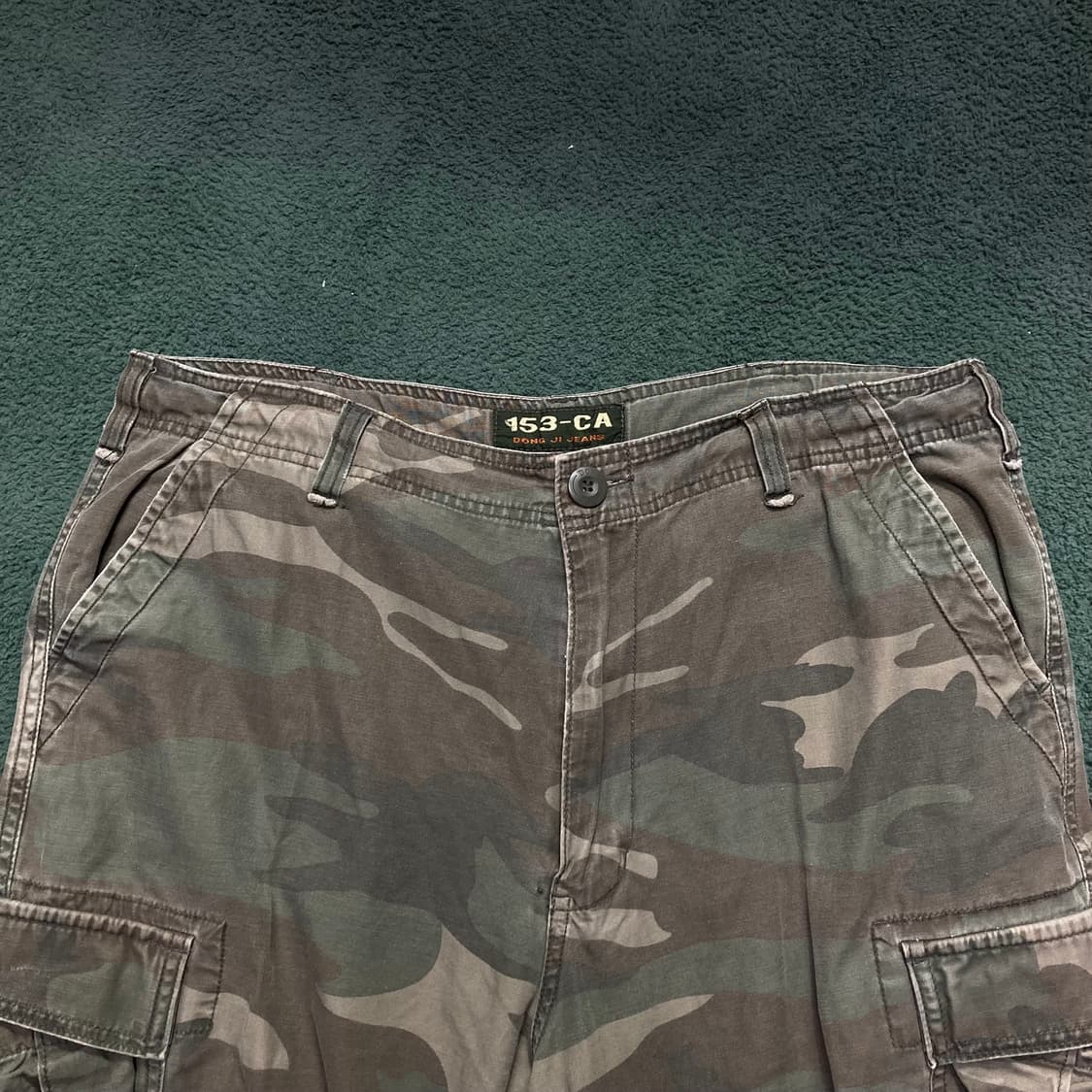 빈티지 카모 버뮤다 카고팬츠 상품이미지3