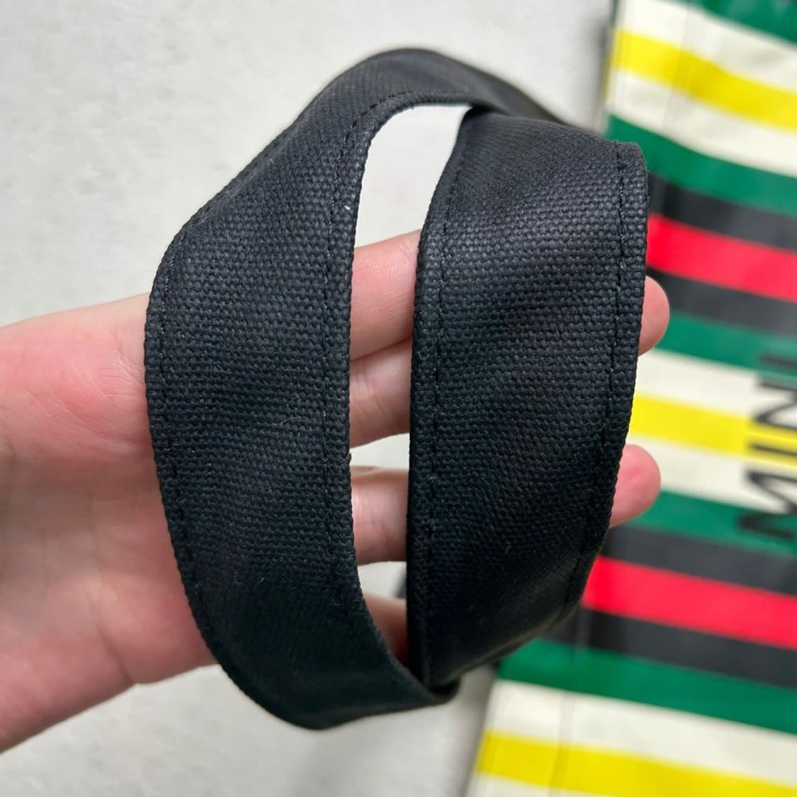 BMW MINI 60 Years 라이프스타일 콜렉션 스트라이프 쇼퍼백 상품이미지3