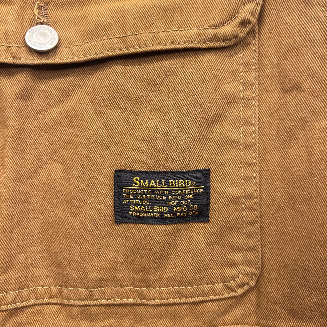 스몰보드 프론트포켓 퍼티그라인 오버롤 상품이미지3