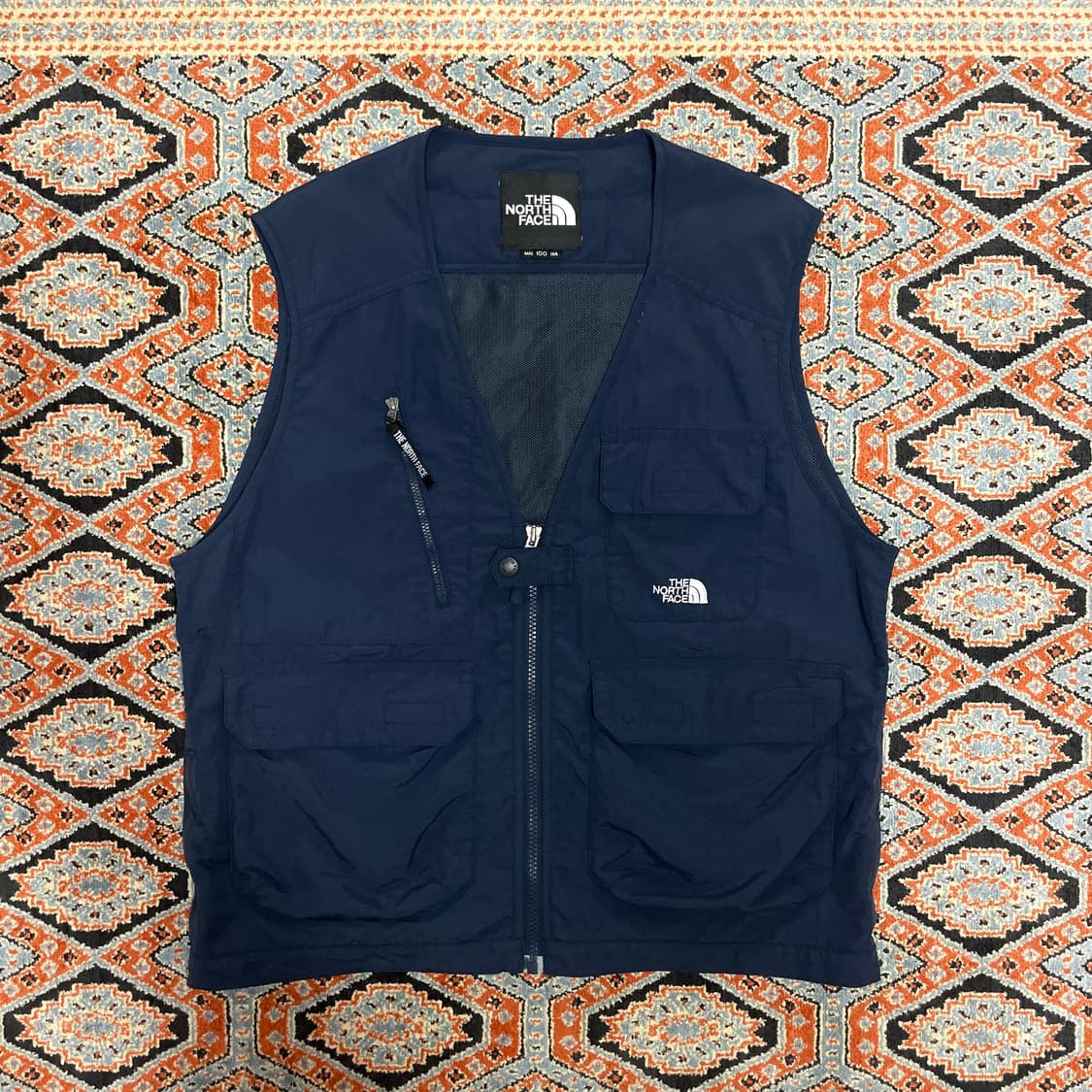 노스페이스 네이비 포켓 피싱 조끼 남성100 상품이미지1