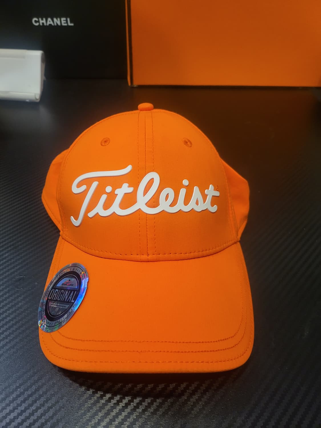 타이틀리스트 오렌지색 골프 모자 상품이미지1