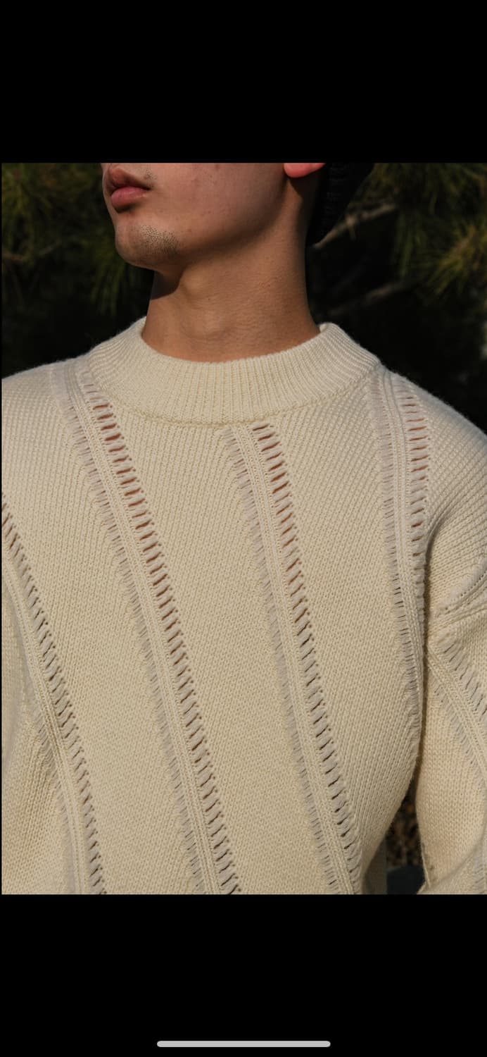 sunflower 니트 L 새상품급 상품이미지4