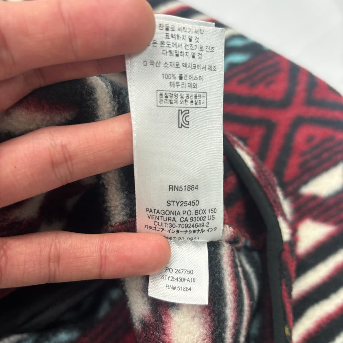 파타고니아 신칠라 스냅 버튼 플리스 OS 상품이미지10