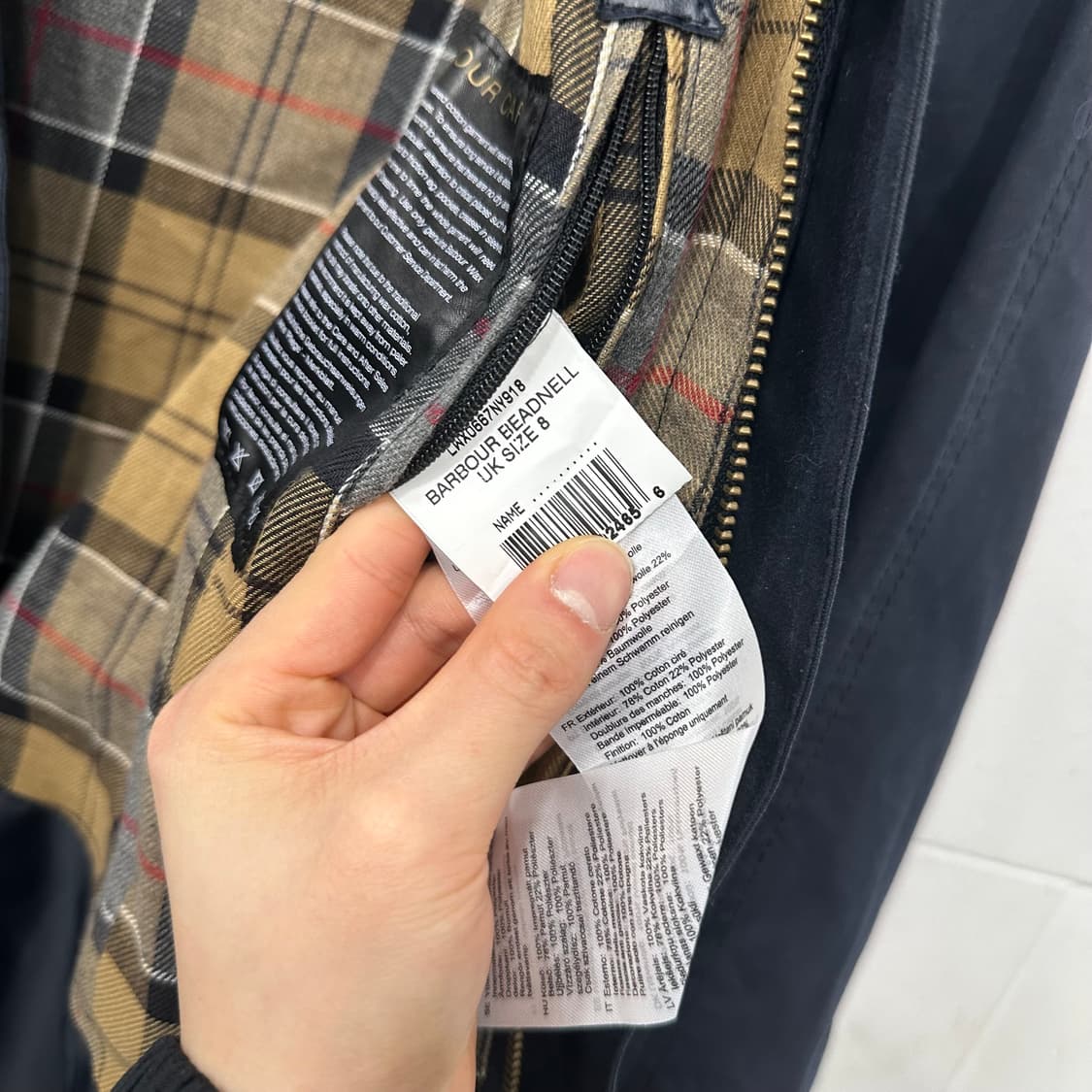 바버 뷰포트 자켓 상품이미지5