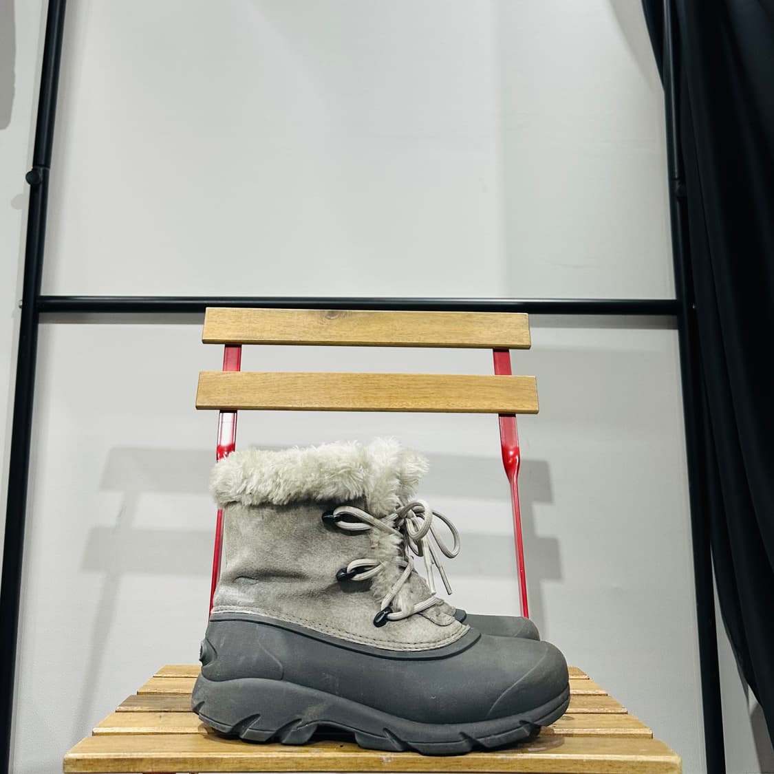 230) 소렐 방한화 여성 여자 부츠 스노우엔젤 그레이  상품이미지1