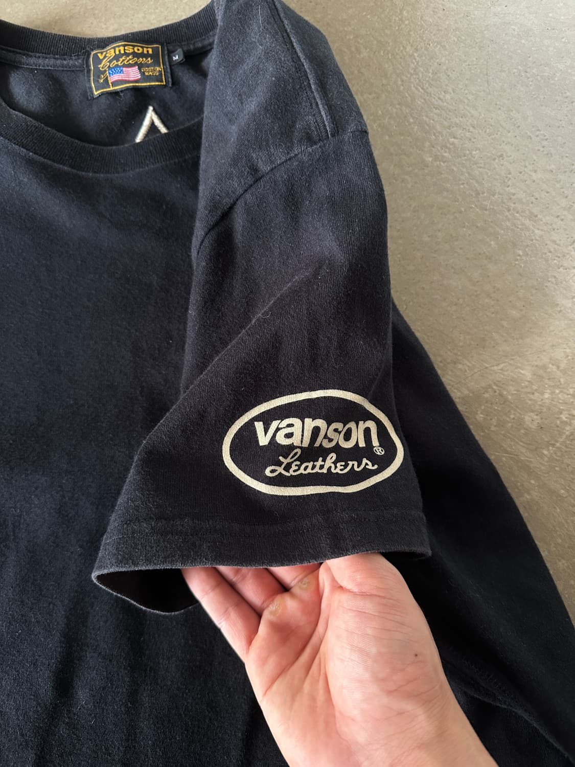 밴슨 레더 모터사이클 그래픽 티셔츠 상품이미지2