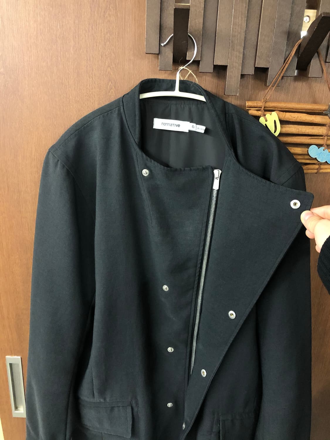 Nonnative 사선 지퍼 코트 0 상품이미지3