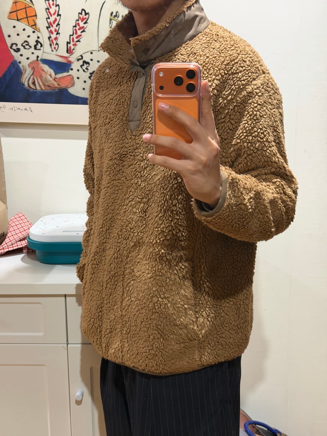 유니클로 화이트마운티니어링 풀오버 후리스 상품이미지2