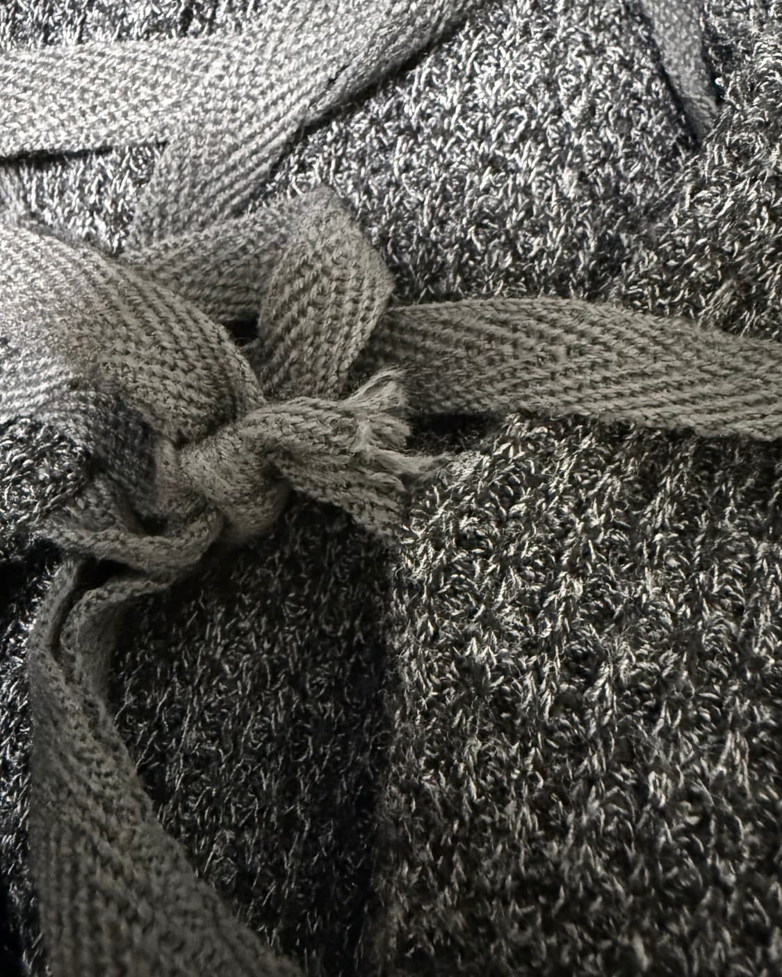 Wsc archive Ribbon 2-way knit cardigan 상품이미지9