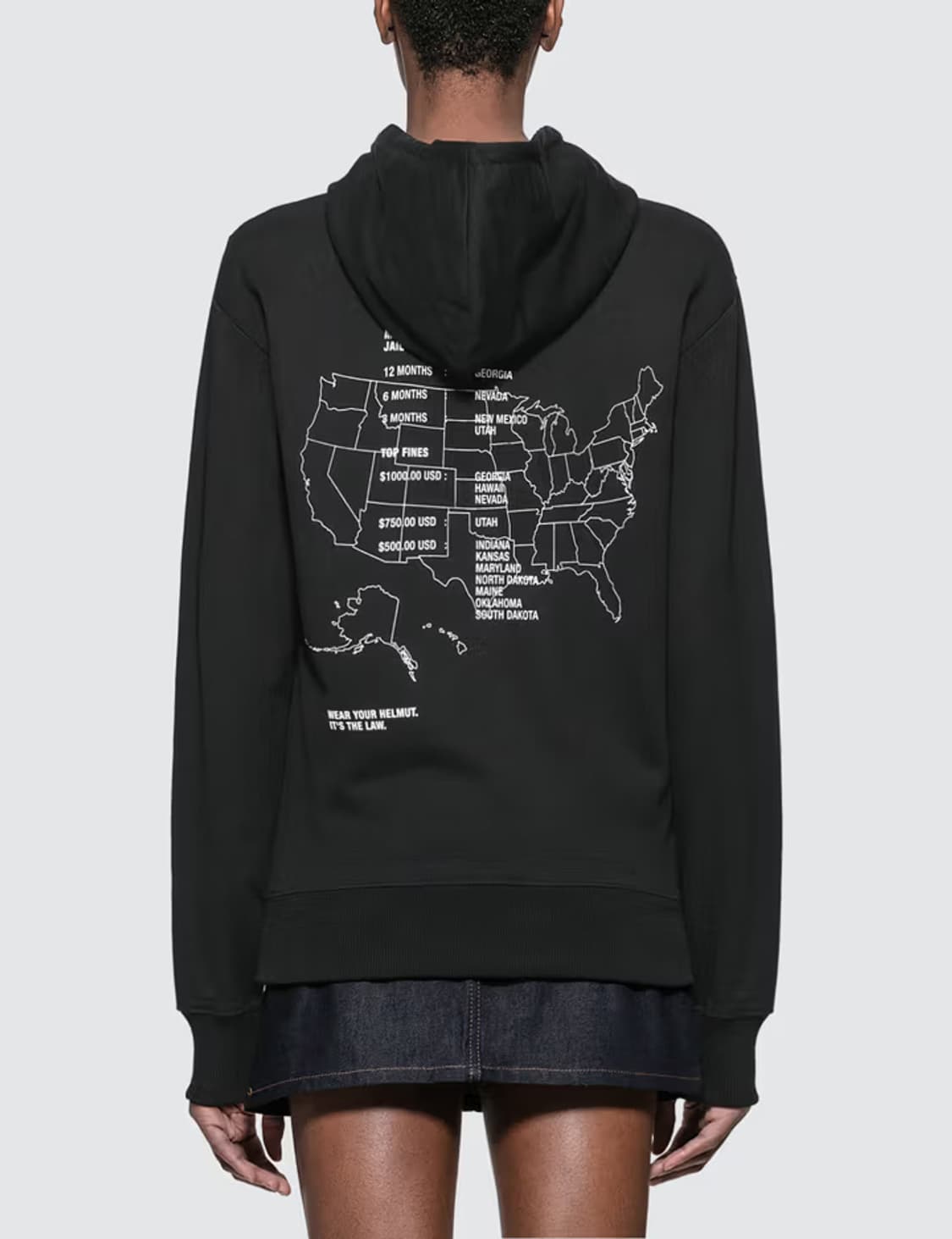 HELMUT LAWS reflective hoodie 상품이미지10